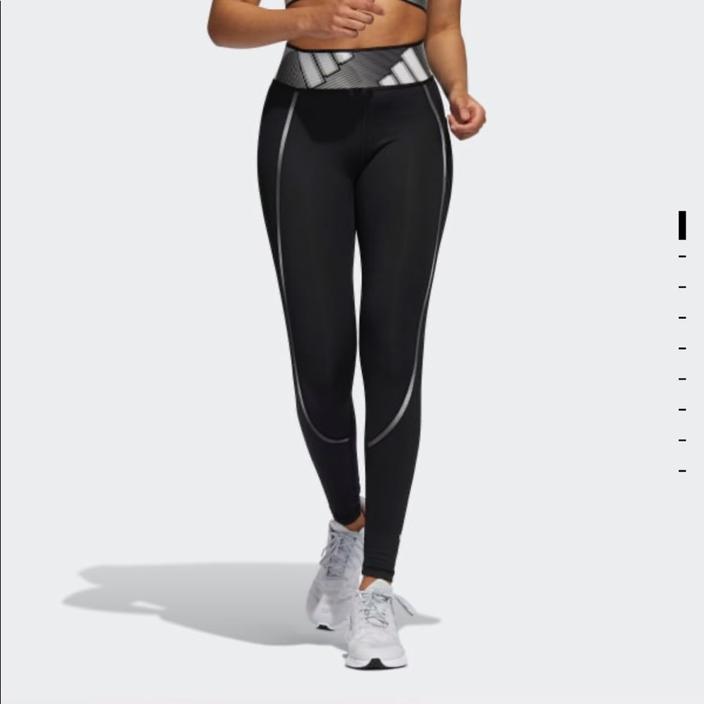 adidas Techfit Long Tights - Black | women training leggings size M